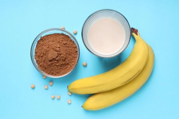 Common foods added to protein shakes